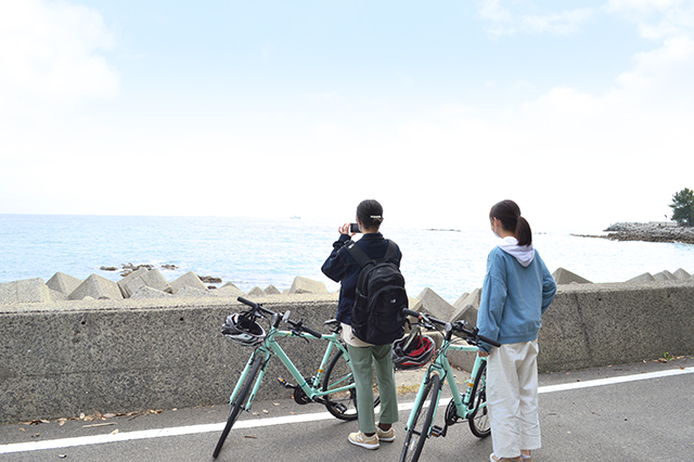 伊予灘からの春風にのって♪国東でマリンなサイクリング