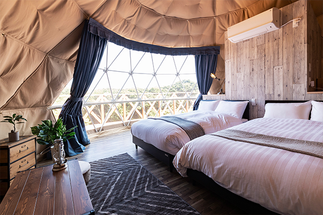 最上級の“グランピング”を体験しよう！-グランシア別府鉄輪-