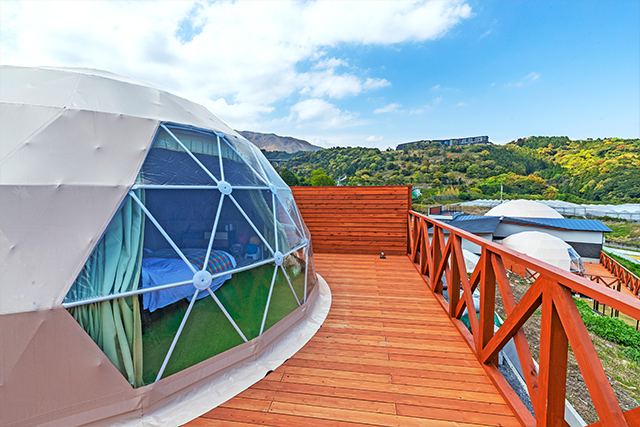 最上級の“グランピング”を体験しよう！-グランシア別府鉄輪-