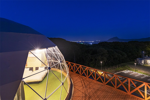 最上級の“グランピング”を体験しよう！-グランシア別府鉄輪-