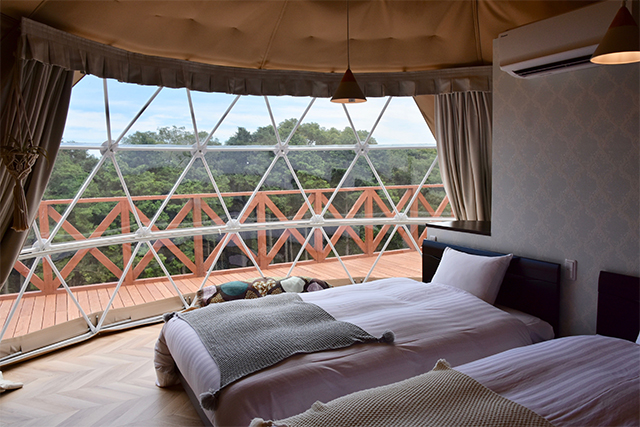 最上級の“グランピング”を体験しよう！-グランシア別府鉄輪-