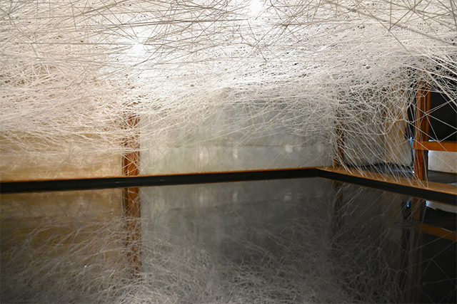 塩田千春展　巡る記憶