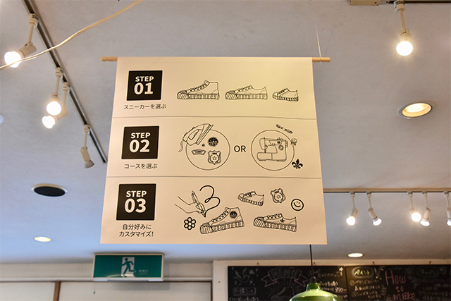 わたし史上最高の一足を作ろう！スニーカーカスタムショップ“SOBOKU”