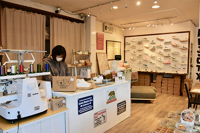 わたし史上最高の一足を作ろう！スニーカーカスタムショップ“SOBOKU”