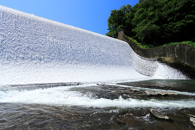 日本一美しいダム 白水ダム