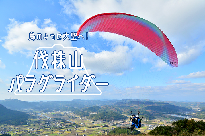 鳥のように大空へ！パラグライダーで憧れの空旅｜オオイタカテテ｜大分